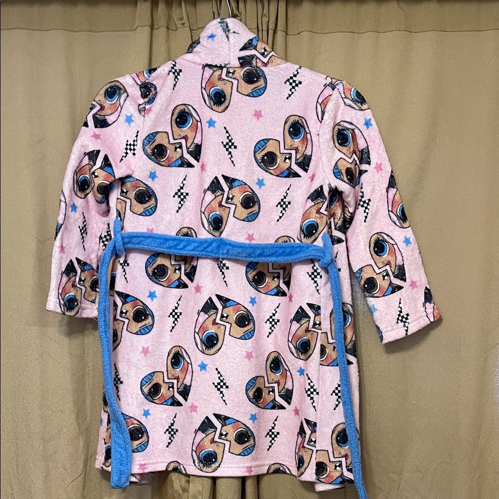 Pink and Blue Cartoon Character Robe - Picture 7 of 7